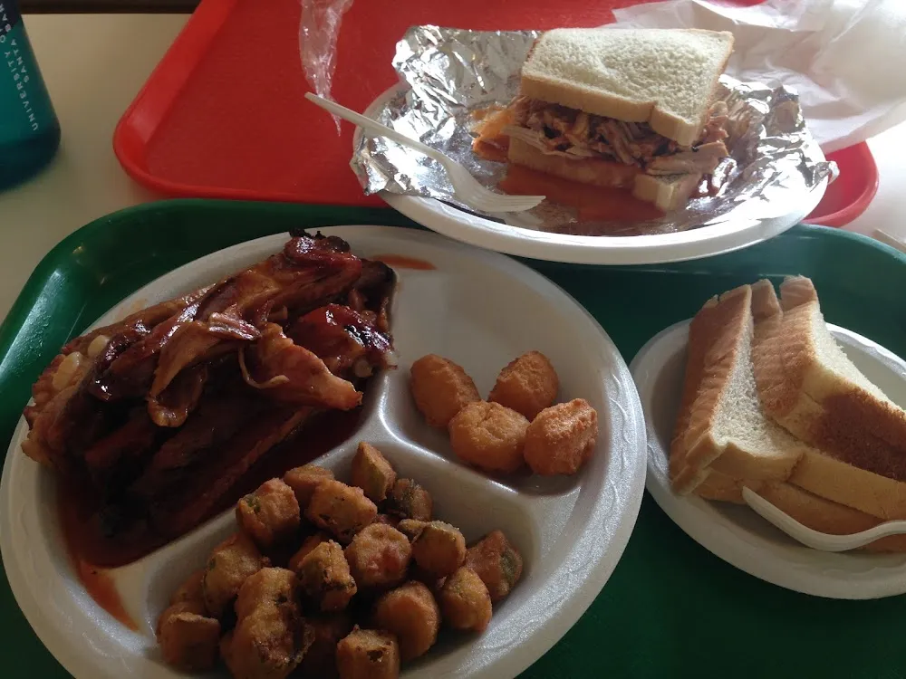 Rib Dinner with Okra